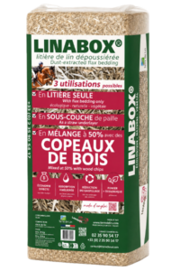 Litière de lin Linabox
